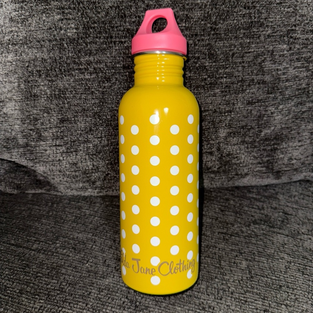 Matilda Jane Once Upon A Time Plumeria Stainless Steel Water Bottle NEW